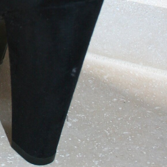 Mossimo Supply Co. Black Suede /Julianna Platform Boot Size 9 - Picture 10 of 11